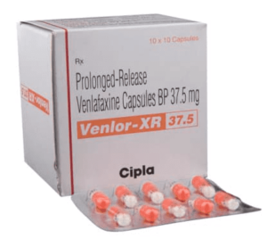 Venlor XR (Venlafaxine) 37.5 mg