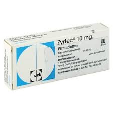 Zyrtec (Cetirizine Hydrochloride) 10 mg
