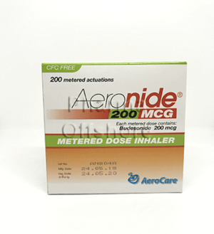 Aeronide 200 mcg, 200 metered doses