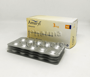 Amaryl 3mg (Glimepiride) 120 pills