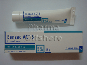 Benzac Ac 5%, 3 tubes x 15 gm