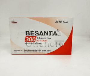 Besanta 300mg (Irbesartan) 30 pills