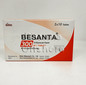 Besanta 300mg (Irbesartan) 30 pills