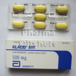 Klacid  MR 500mg (Clarithromycin) 7 pills