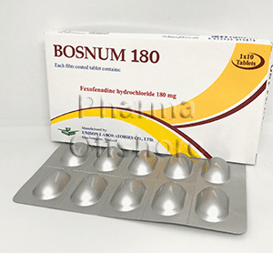Bosnum 180 mg, 100 tabs