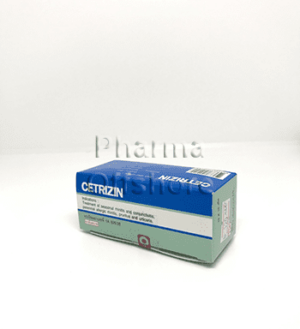 Cetrizin 10 mg, 100 tabs