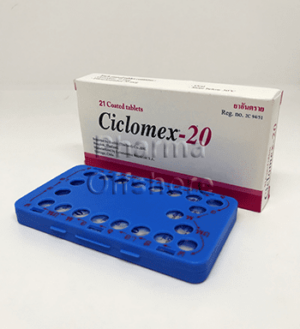 Ciclomex -20 20 mcg + 75 mcg, 21 tabs