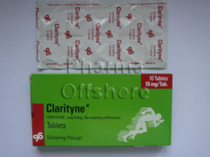 Clarityne 10mg (Loratadine) 10 pills
