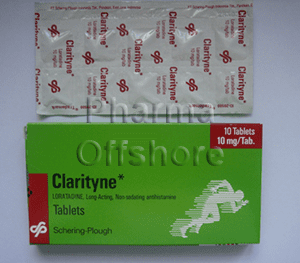 Clarityne 10mg (Loratadine) 10 pills