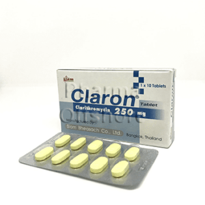 Claron 250 mg, 10 tabs