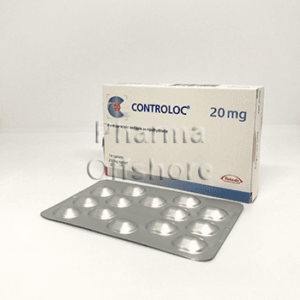 Controloc 20 mg, 14 tabs