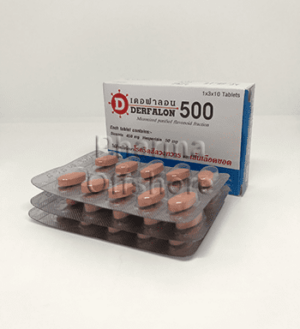 Derfalon 500 mg, 30 tabs