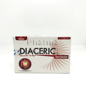 Diaceric 50 mg, 30 caps