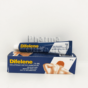 Difelene 1%, 3 tubes x 30 g