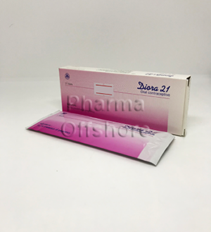Diora 21 30mcg+15mcg 3x21 pills