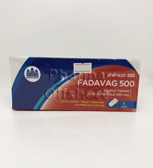 Fadavag 500mg (Clotrimazole Vaginal) 30 pills