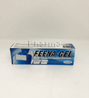 Feena gel 1%, 3 tubes x 30 g