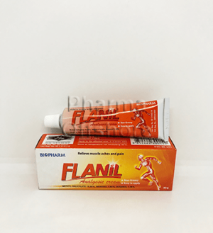 Flanil cream 10.2%, 1 tube x 30 g