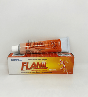 Flanil cream 10.2%, 3 tubes x 60 g