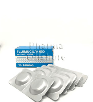 Fluimucil 600mg (Acetylcysteine) 60 pills