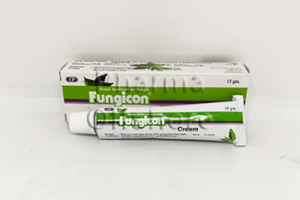 Fungicon cream 1%, 3 tubes x 15 g
