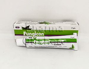 Fungicon cream 1%, 3 tubes x 15 g