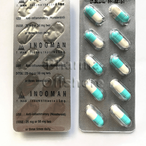 Indoman 25mg (Indomethacin) 100 pills
