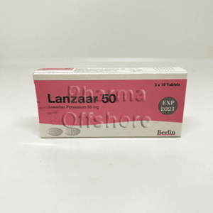 Lanzaar  50mg (Losartan Potassium) 90 pills