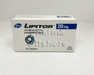 Lipitor (Atorvastatin) 20mg 30 pills