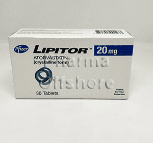 Lipitor (Atorvastatin) 20mg 30 pills