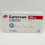 Lipitor 40mg (Atorvastatin) 30 pills