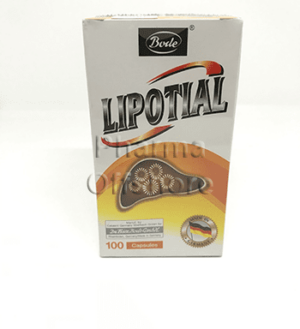 Lipotial 175 mg, 100 caps