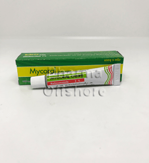Mycoral cream 2%, 5 tubes x 5 g