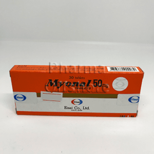 Myonal 50 mg, 60 tabs