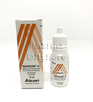 Naphcon-A 0.025%, 1 bottle x 15 ml