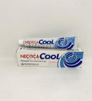 Neotica cool 5 mg, 3 tubes x 30 g