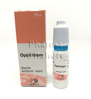 Opsil tears 0.3%, 3 bottles x 10 ml