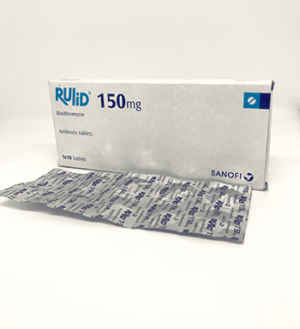 Rulid 150 mg, 10 tabs