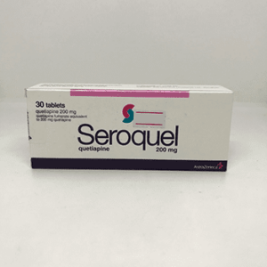 Seroquel 200 mg, 30 tabs