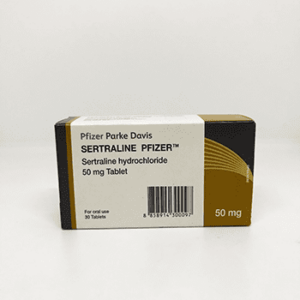 Sertraline 50 mg, 30 tabs