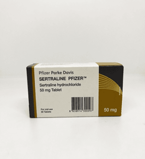 Sertraline 50 mg, 30 tabs
