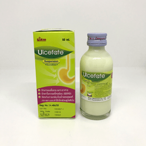 Ulcefate 1 g/5 ml, 1 bottle x 60 ml