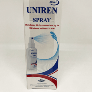 Uniren Spray 1%, 1 bottle x 60 ml