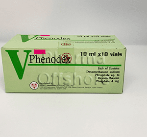 V phenodex 4 mg, 3 bottles x 10 ml