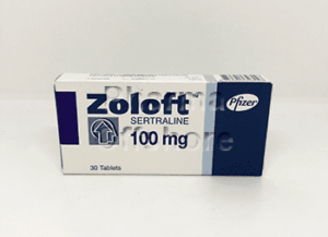 Zoloft 100mg (Sertraline) 30 pills