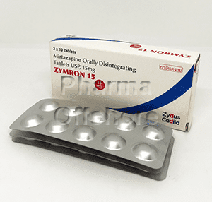 Zymron 15mg (Mirtazapine) 30 pills