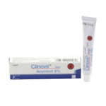 Clinovir Cream 5g (Acyclovir 5%) - 5 tubes