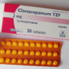 Clonazepamum TZF (Clonazepam) 2 mg