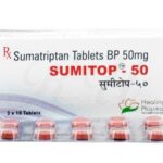 Sumitop (Sumatriptan) 50 mg - 60 pills