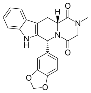 Tadalafil molecule